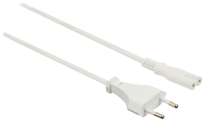 N-VLEP11040W30 Euro Cable 3m. 8-tal-stik, hvid