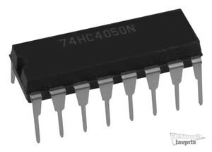 74HC4050 Hex buffer/converter (non-inverting) DIP-16