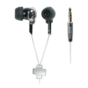 N-HP-B10 K&Ouml;NIG DESIGN IN-EARPHONES WITH SKULL