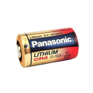 W23074 3V Lithium Batteri, Panasonic CR2, 850mAh 3 volt lithium batteri panasonic cr2 krævende opgaver som kamera