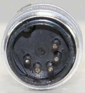 W11267 DIN Plug Male 5-pin 180¤
