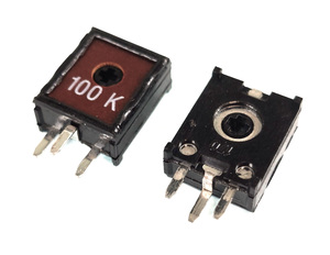 ECP10P100R Trimmer Side Adjust P5/2,5 100R