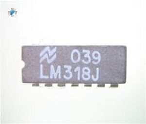 LM318J Op-Amp +-20V 50V/us DIP-14