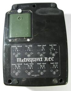 METRAPONT-RLC-G19 Antique LCR-Meter årgang ca. 1961