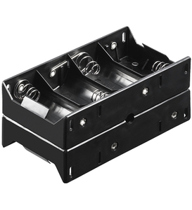 W11980 Batteriholder D x8 (Mono) Loddeøjer