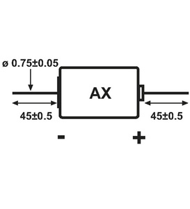 W48184 C 26,2x50,0mm. 3,6V 8500mAh. med trådender