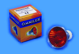 ST88541507 OMNILUX GU-10 230V/35W 1500h RØD