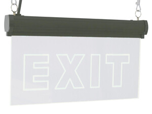 BN4024 Lysskilt LED, "EXIT" lysskilte diskoteker elektronik lavpris