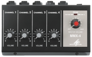 MMX-4 Mikrofonmixer 4-kanal Produktbillede