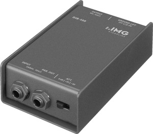 DIB-100 DI Box / Linedriver, passiv direct in linedriver passiv - ingen brum