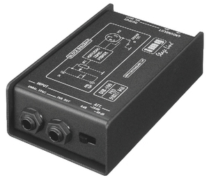 DIB-100 DI Box / Linedriver, passiv direct in passiv linedriver