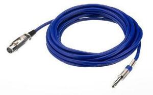 MMC-600/BL Jack Mono-XLR kabel 6m. BLÅ Produktbillede