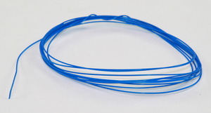 WZT3001-BL Wirewrap tråd, 0,05# AWG30 BLÅ, 1 meter