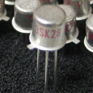 3SK28 N-FET-DG 18V 3,7mA 0.2W TO-72