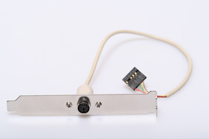 CMP-PS2-SLOT Minidin PS/2 6-polet SLOT -> 6-pin header