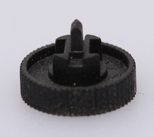 CA9-THUMB Thumbwheel CA9M Black 9,6mm