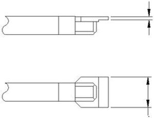 1124-1007-P1 PACE - TIP, 0.7X10MM