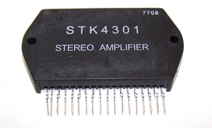 STK4301 Stereo Amplifier 18-pin