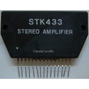 STK433 Stereo Amplifier 15-pin