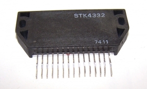 STK4332 Hybrid IC 15-pin