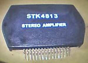 STK4813 Stereo amplifier 16-pin