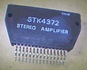 STK4372 Stereo Amplifier 15-pin