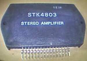 STK4803 Stereo Amplifier 16-pin