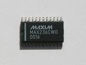MAX236CWG RS-232 Interface IC 5V MultiCh RS-232 Driver/Receiver