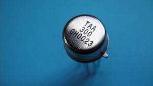 TAA300 1 watt monolithic AF amplifier in TO-74 case