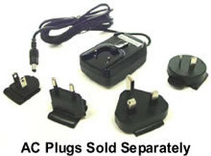 PSC12R-050 SPS Plug-in 10W 5V/2A (2,1/5,5 DC-stik) Ekstra AC-Plug Adapter skal tilkøbes