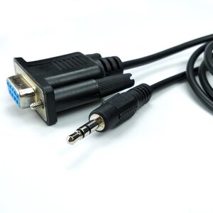 RS232MINIJACK RS232 DSUB9 HUN - minijack kabel, 1,5m