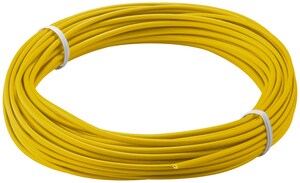 W55041 Wire LIY-V, 0,14mm², gul, 10m