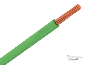 W55042 Wire LIY-V 0,14mm² GRØN, 10m