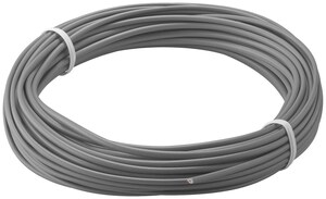 W55047 Wire LIY-V 0,14mm² GRÅ, 10m