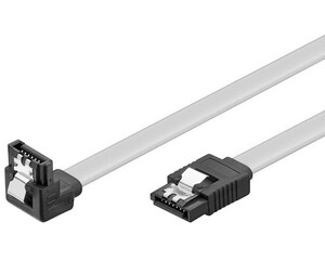 W94000 SATA kabel, L-Type -> L-Type 90°, 20cm