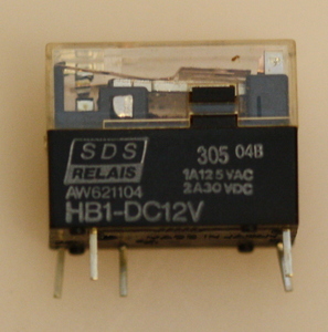 HB1-DC48V Relæ 48V 1A 1 x skifte 6000R