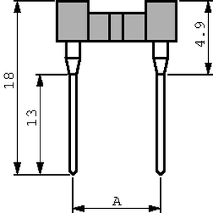 123-83-308-41-001 Wire-Wrap sokkel, DIL8