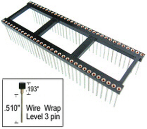 123-83-649-41-001  Wire-Wrap sokkel, DIL64