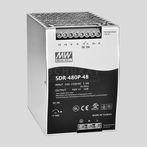 SDR-480-48 SPS DIN-Rail 480W 48V/10A SDR-480-_