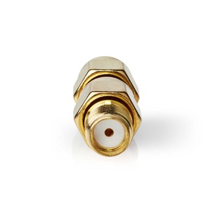 N-VLSP02111A SMA Han Omvendt polaritet | SMA Hun | Guldplateret | 50 Ohm | Lige | Kobber | Guld | 2 stk