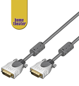 W52446 DVI-D dual link kabel, han/han, HQ, 1,5 meter