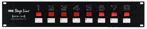 MCS-180 Stikdåse Kontaktpanel 19" 8-kanals for apparat stik Product picture 1024