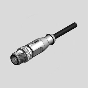 SAL-12-RS4-10-K1 Male Cable Con. 4-Pole molded 10m axial SAL-12_RS_