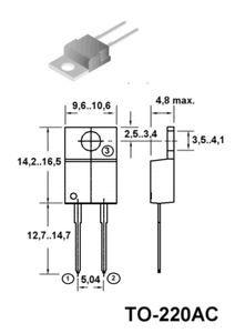 2SC1060 NPN,50V,3A,25W,TO-220AC