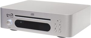 BN206414 Dynavox CD-afspiller CD-3000 cd afspiller Dynavox CD-3000 sølvfarvet med fjernbetjening