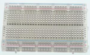 BN206934 Breadboard 100+300 Kontakter, Transparent