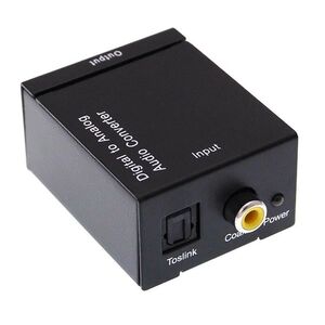 BN207305 Digital til Analog - Audio Converter DAC - digital til analog konverter inkl. kabler