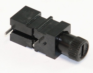 MENTOR 1820.1031 5x20 sikringsholder for print m/bajonetfatning Hul: 8,1mm.