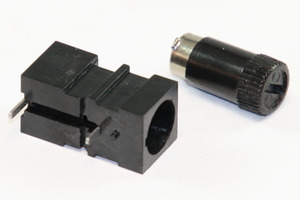 MENTOR 1820.1031 5x20 sikringsholder for print m/bajonetfatning Hul: 8,1mm.