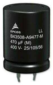 CSHT1000/250-P10-30X40 El-Capacitor 1000µF/250V-P10-30X40